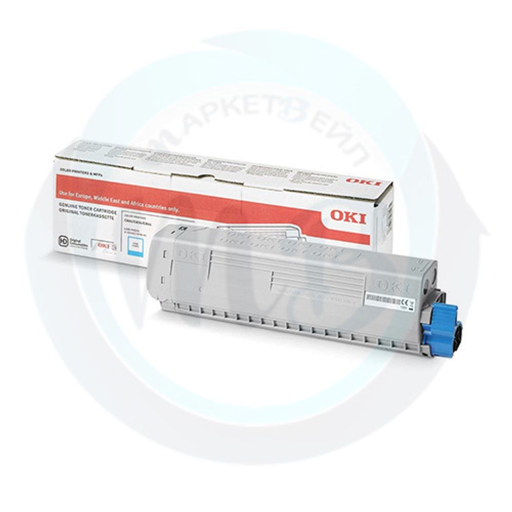 Тонер-картридж Oki C824/834/844 5К (cyan)