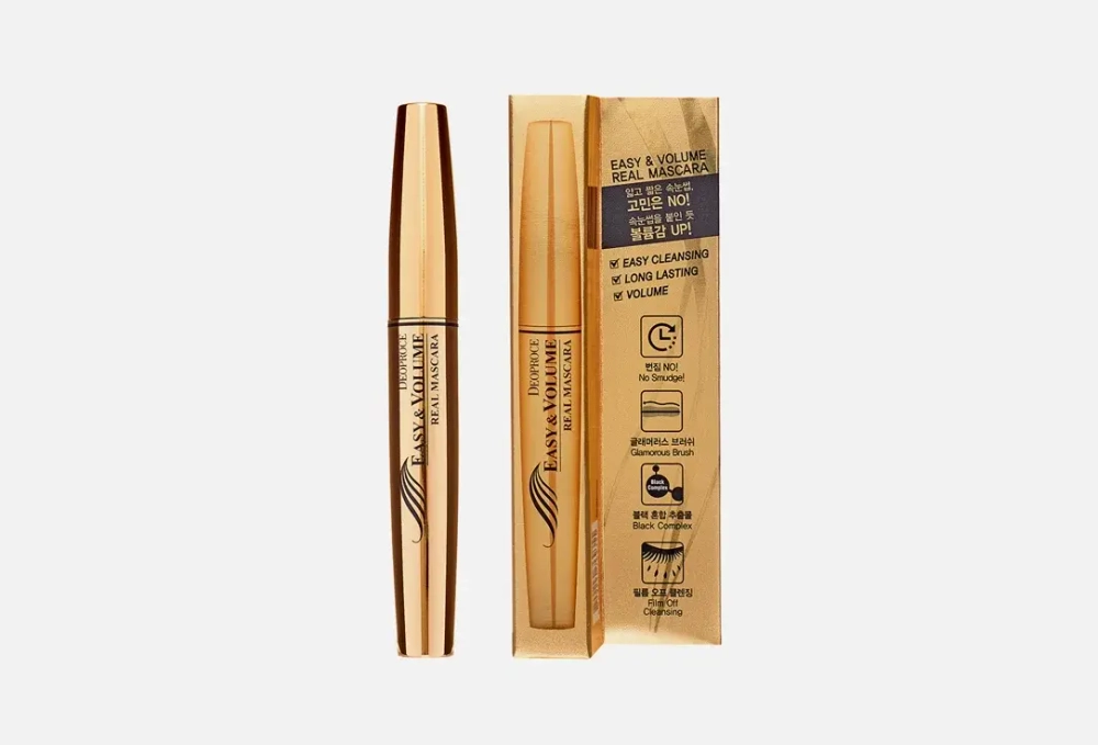 Deoproce Тушь для ресниц объем Easy Volume Real Mascara