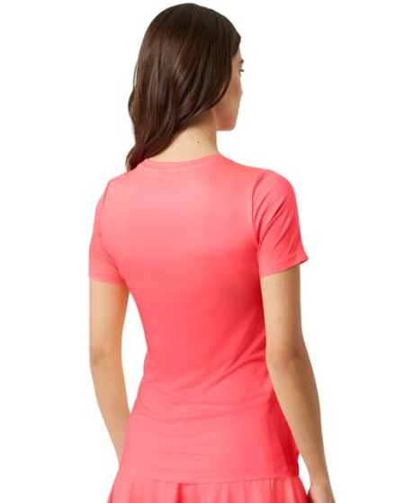 Женская теннисная футболка Bj_rn Borg Ace Slim - diva pink