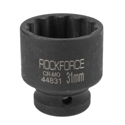 Головка ударная 31мм 12гр. 1/2'' RockForce RF-44831