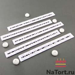 Набор резаков «Буквы и цифры» 5 шт