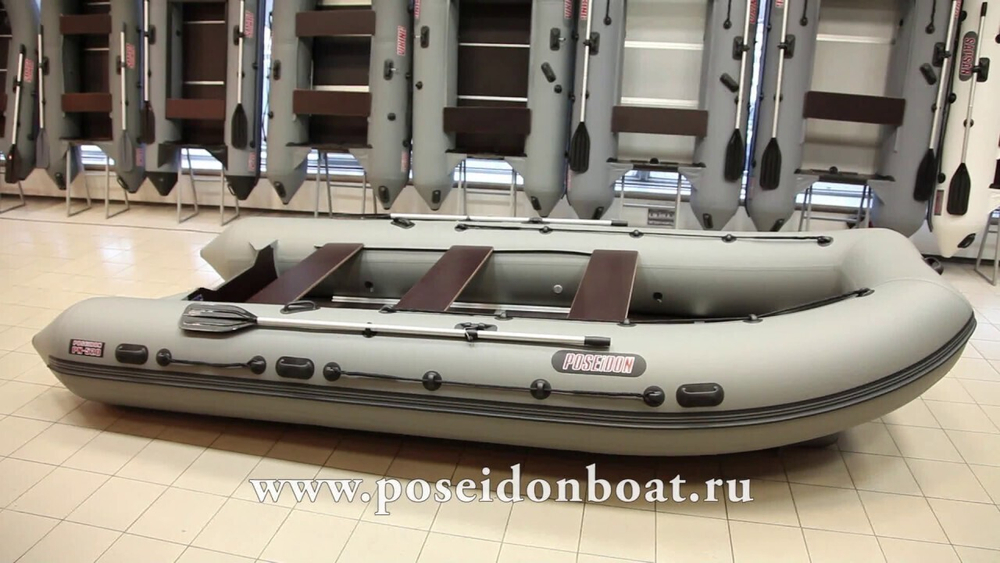Лодка ПВХ Мнев и К Посейдон PN-500 Серая