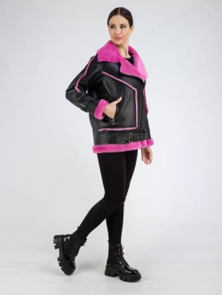 Дубленка авиатор натуральная зимняя