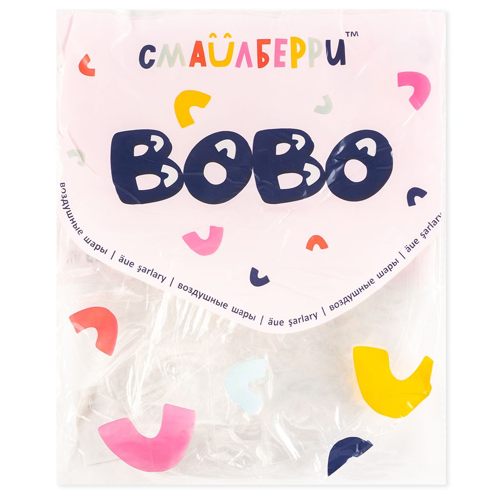 Шар (24''/61 см) Сфера, Deco Bubble, Прозрачный, Кристалл, 10 шт. в уп.