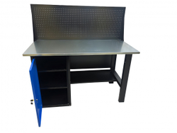 Верстак инструментальный GWT-V1400TL1 Great Wolf, тумба с дверью, экран, 1400x700