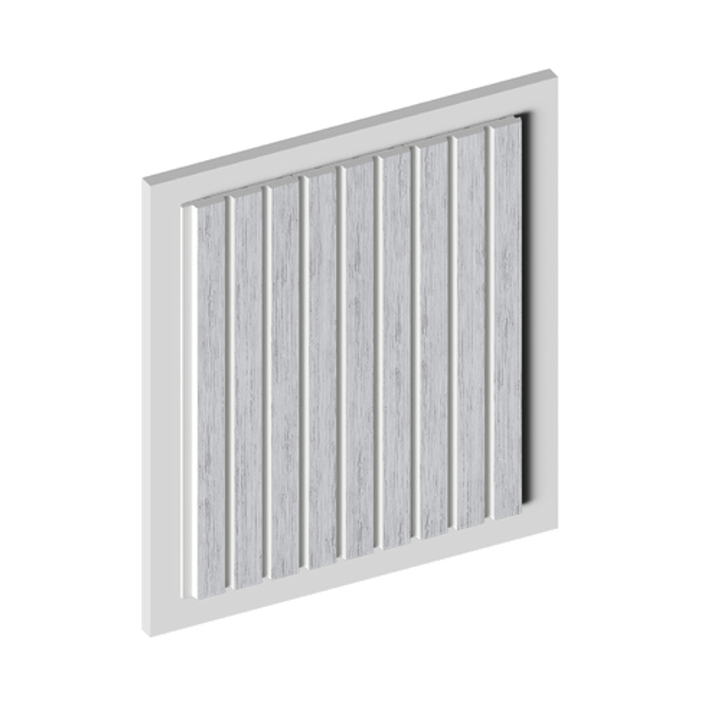 Стеновая панель HiWood декорированная, 270x12 см