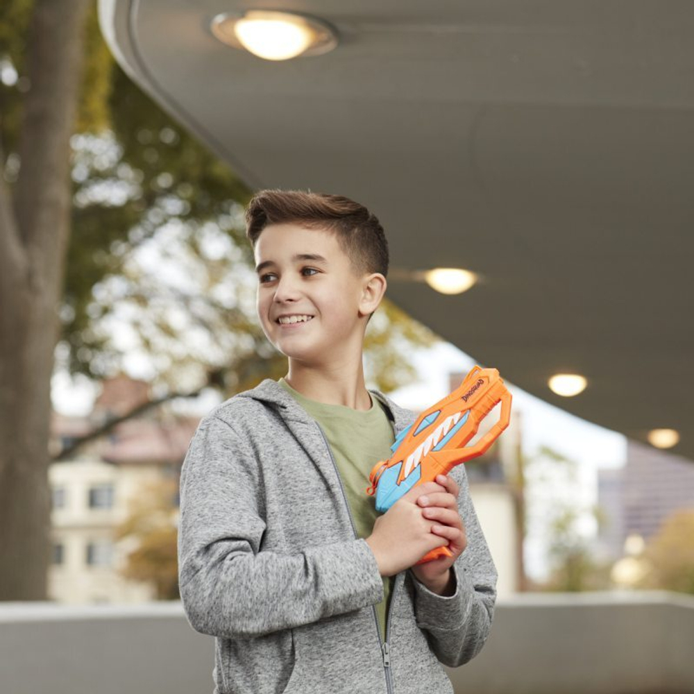 Hasbro NERF SUPER SOAKER - водная пусковая установка DinoSquad Raptor Surge F2795