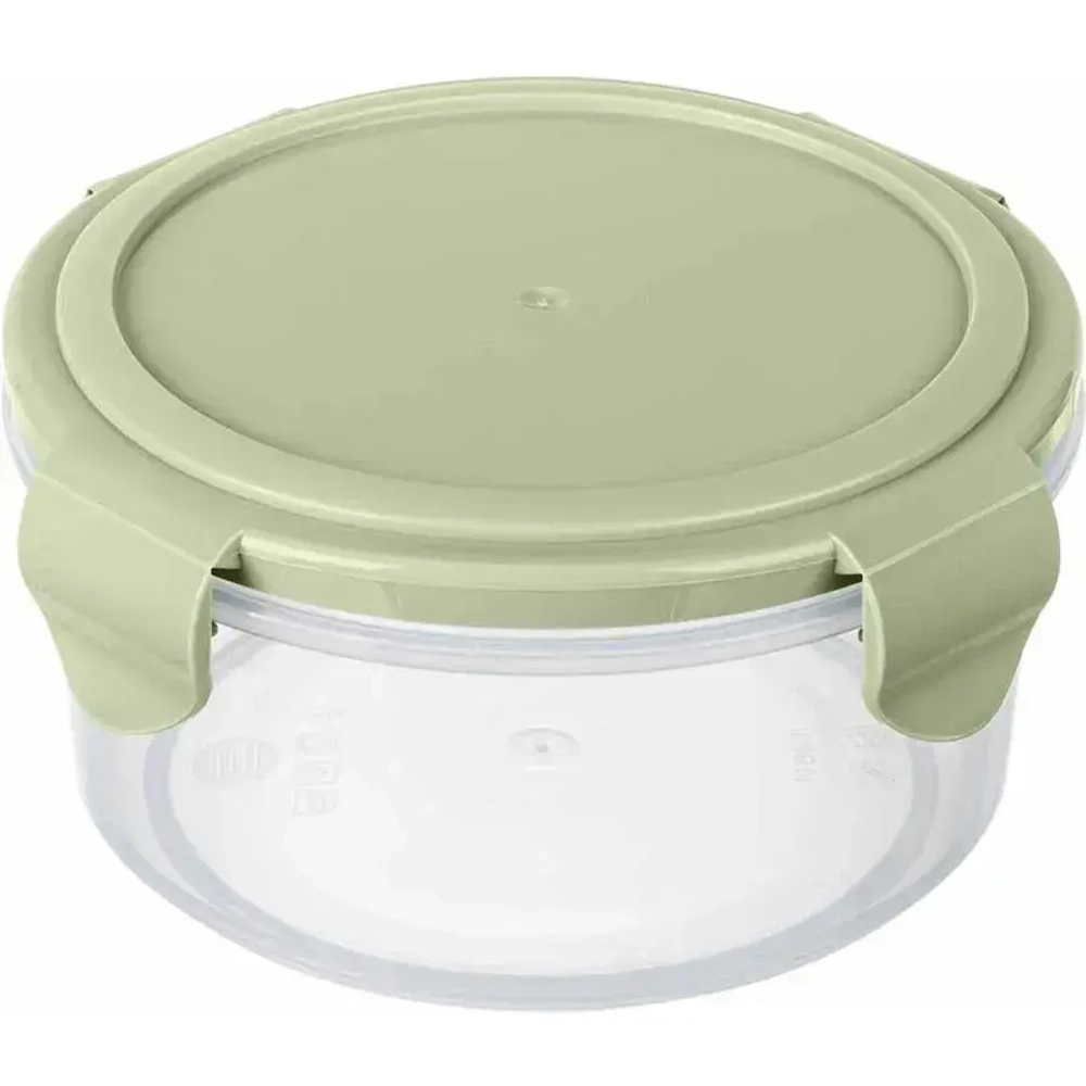 КОНТЕЙНЕР ДЛЯ ПРОДУКТОВ ГЕРМЕТИЧНЫЙ SMART LOCK КРУГЛЫЙ 0,55Л (Зеленый)