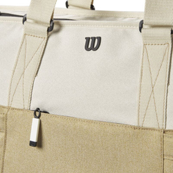 Сумка теннисная Wilson Women's Tote - khaki/off white