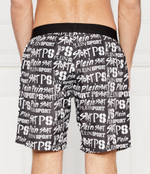 Шорты для плавания Plein Sport - черный(PS24MBL04)