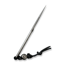 Нож CIVIVI Fixed Blade Circulus сталь 10Cr15CoMoV, рукоять из нержавеющей стали с каменной отделкой серая
