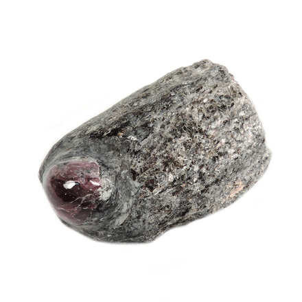 Гранат альмандин в породе(полировка) асс.