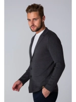 Пиджак вязаный