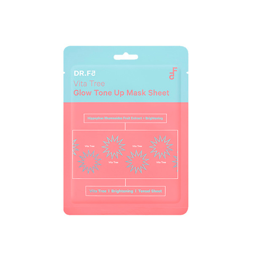 Витализирующая маска для выравнивания тона и сияния лица DR.F5 Vita Tree Glow Tone Up Mask Sheet 5шт
