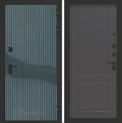 Входная дверь Бункер BN-13 - 11 Графит софт