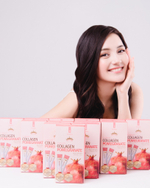 Jinskin K-Beauty Коллагеновое желе в стиках с Гранатом Collagen Pomegranate Jelly Sticks, 20 г*10 шт.