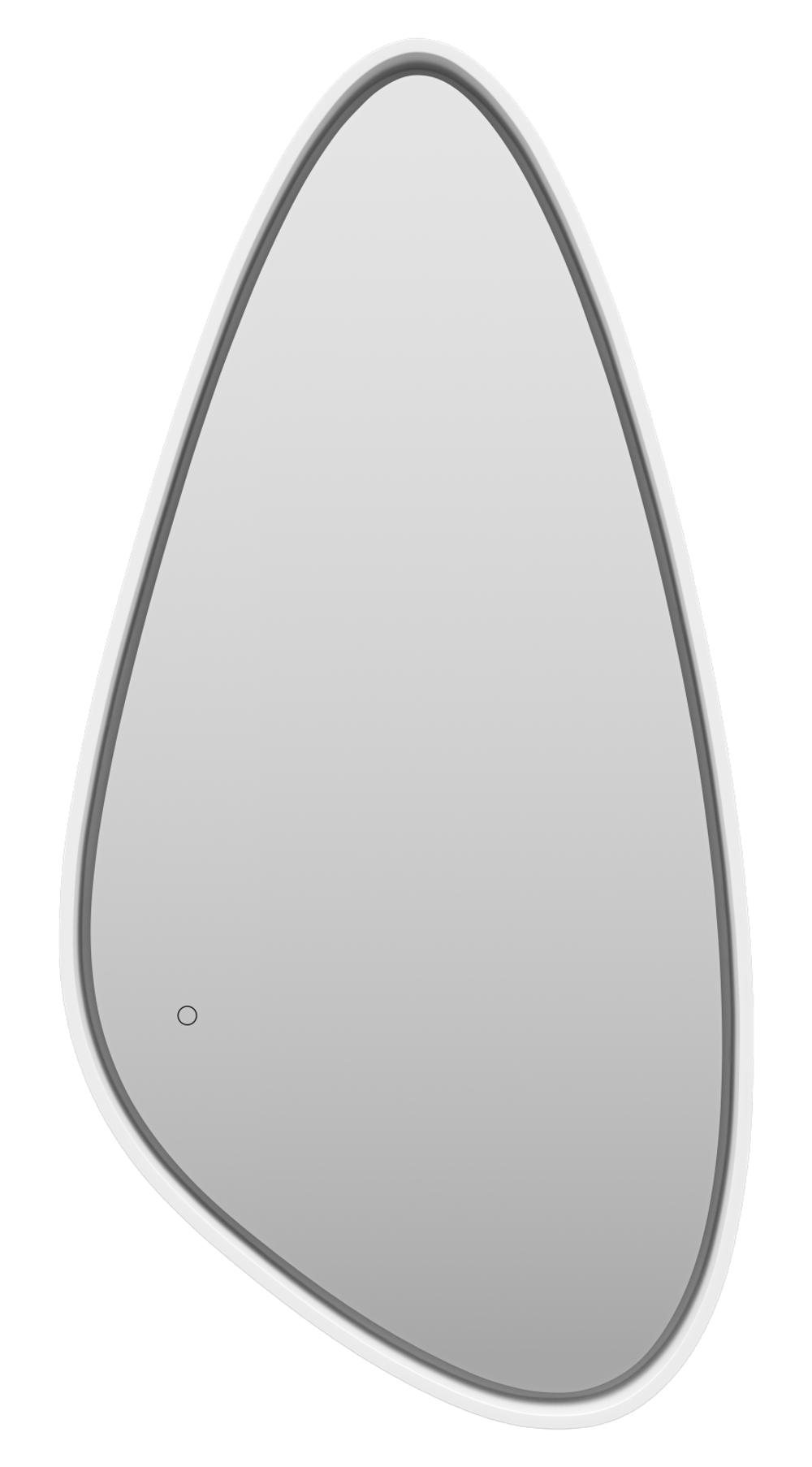 Зеркало Brevita Venus 600x1200 (белое)