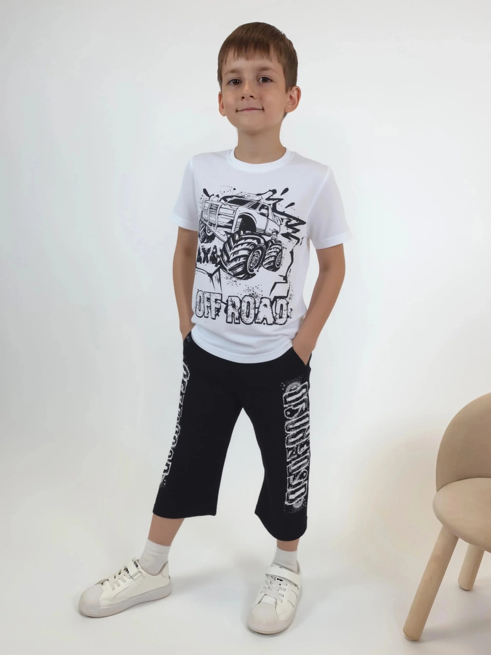 01-152-1 Комплект для мальчика (джемпер+шорты)