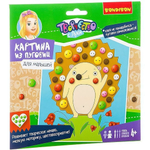 Набор д/творчества. Картина из пуговиц для малышей. (Bondibon)