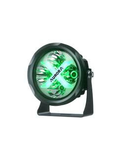 Светодиодные фара рабочего света AURORA 102 мм 40W c RGB подсветкой (комплект 2 шт)