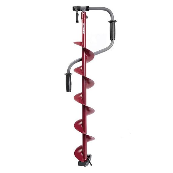 Ледобур BURAN 130L левое вращение, цельнотянутый шнек Тонар