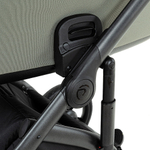 Детская коляска Roan Bass Next 2.0 3 в 1 с автокреслом Pituso Baesa Pro Black BSN/43/2 Sage Green/Black/руч.Black