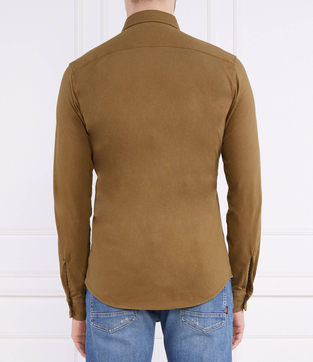 Рубашка Mysoft_2 BOSS ORANGE - коричневый(50491112)