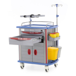 Тележка медицинская Med-Mos ЕТ850-02 ТМ-021АН-00 ля экстренной помощи и реанимации