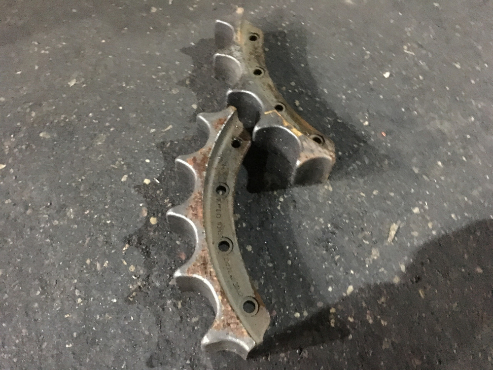 Сегмент 5шт комплект CAT D6C, D6D Liebherr PR731, PR732