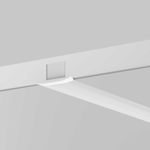 Алюминиевый профиль скрытого монтажа 16x8 (Серебро, 2 м), ALM-0808-S-2M Maytoni Led Strip 636021