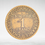 France, 1 Franc 1924 - Chambers of Commerce, VF