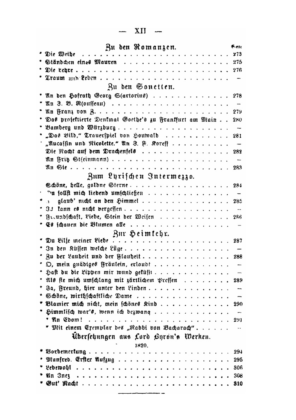 Buch Der Lieder Von Heinrich Heine | H. Heine