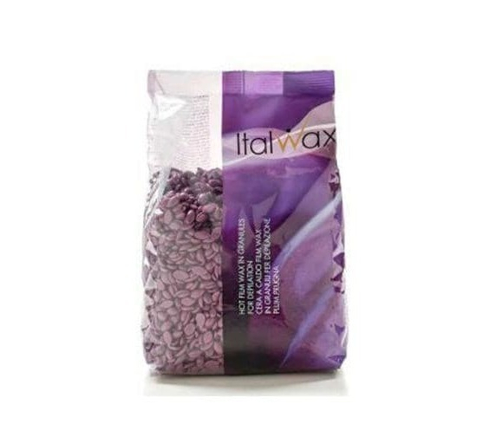 Воск горячий (пленочный)  ITALWAX Слива гранулы 0,5 кг