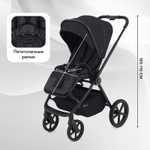 Детская коляска Rant Teo 3 в 1 Black