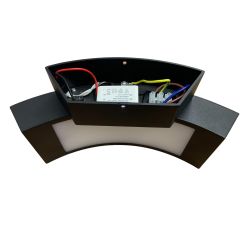 ULU-S72A-14W-4000K IP65 BLACK Светильник светодиодный уличный. Архитектурный накладной. Белый свет 4000K. Корпус черный. TM Uniel