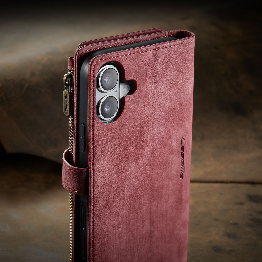 Многофункциональный чехол-кошелек CaseMe 3 in 1 Matte Wallet для iPhone 17