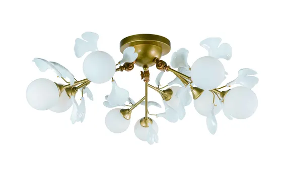 2750A/9 SPAY PAINT BRASS+WHITE (1) Люстра NW