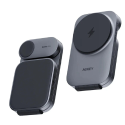 Беспроводное зарядное устройство Aukey беспроводное зарядное устройство 3in1 travel Qi2 (AMC-LC-MC312)