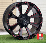 Комплект дисков Fuel Off-Road 20x9 et18 6x139.7