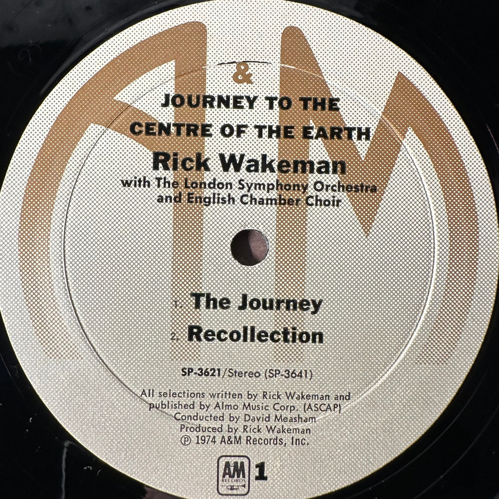 Rick Wakeman ‎– Journey To The Centre Of The Earth (США 1974г.)