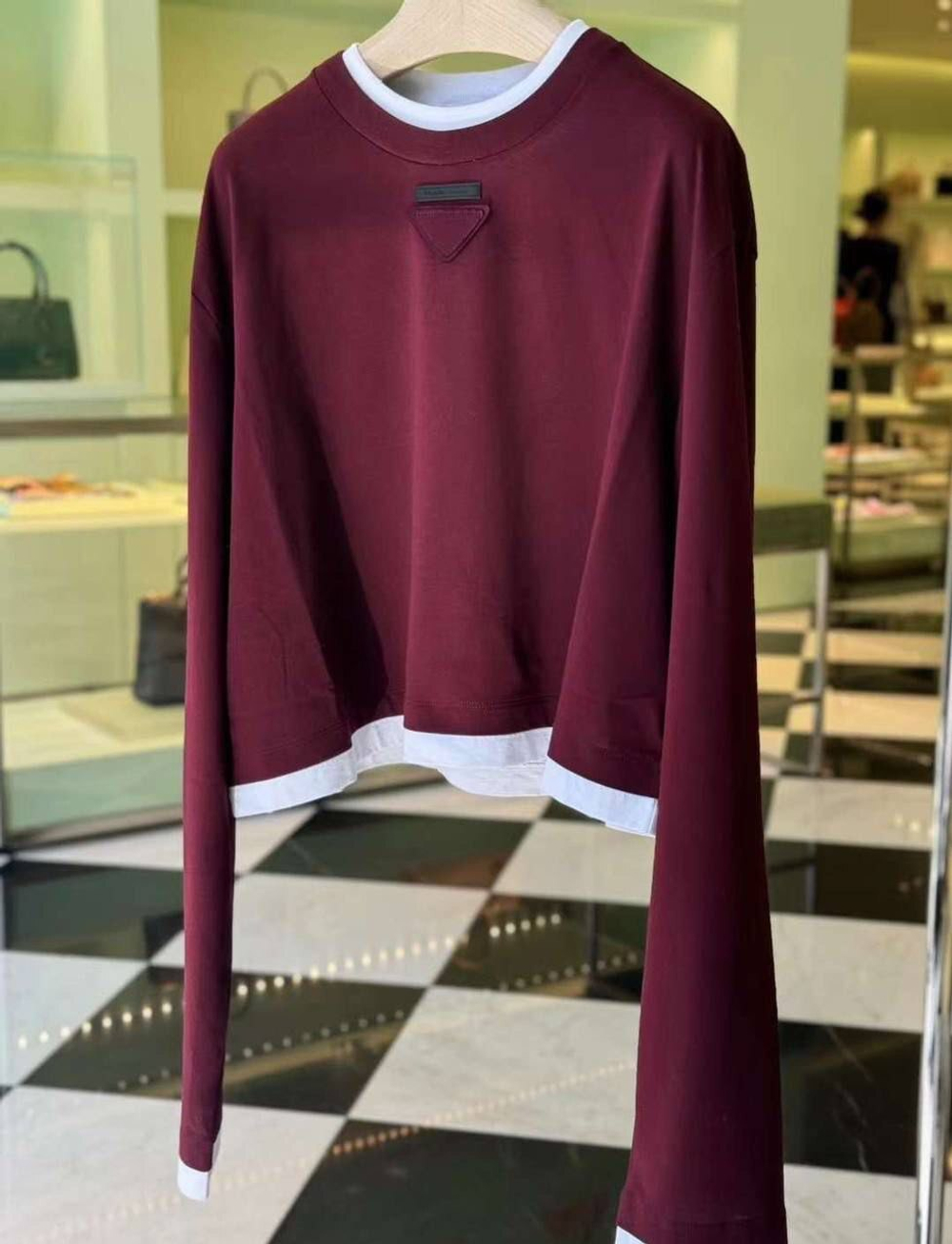Лонгслив Prada