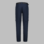 Брюки мужские CMP Men's zip-off hiking trousers, артикул 3T51647, цвет Dark Blue (01NN)