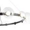 Подвесная светодиодная люстра Crystal Lux Bosque SP12 Black/Transparent