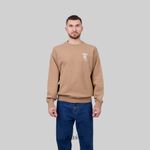  Толстовка мужская Carhartt WIP Cross Screw Sweatshirt артикул:I034039_peanut - купить в магазине Дайс