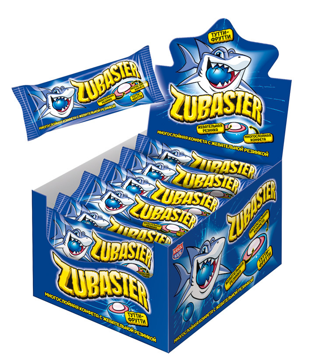 Многосл. конф. с ж/р "ZUBASTER" тутти 12*30шт 20г