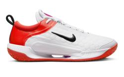 Мужские кроссовки теннисные Nike Zoom Court NXT HC - white/black/picante red/fuchsia dream
