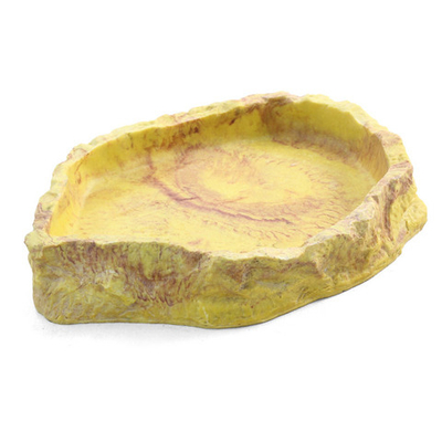 Кормушка  для рептилий "Мрамор", 192*155*35мм , Laguna Terra