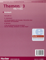 Themen aktuell 3 Zertifikatsband Kursbuch und Arbeitsbuch+CD Audio(2) Paket