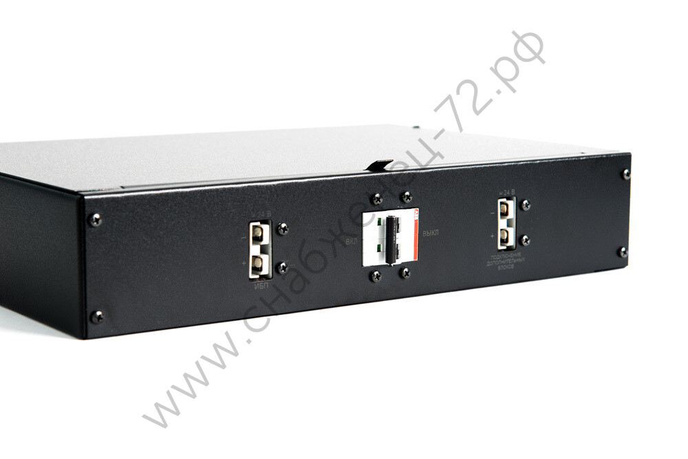 SKAT BC 24/18 RACK блок батарейный в корпусе 19" 2U, 24В, емкость 18Ач, 4 АКБх9Ач