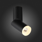 ST107.402.10 Светильник потолочный Черный LED 1*10W 3000K 780Lm Ra&gt;80 24 D50xH168 170-240V Накладные светильники